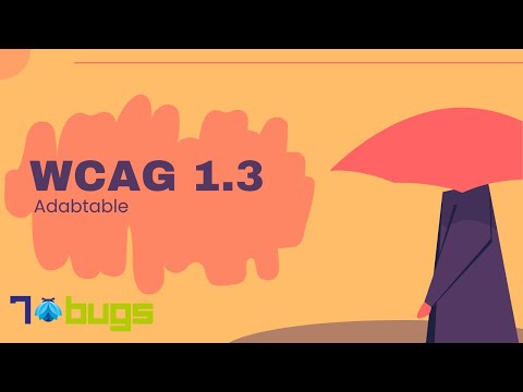 WCAG 2.2 - Erfolgskriterium 1.3 - Adaptable mit HTML erklärt – Überblick | 7Bugs Tutorial