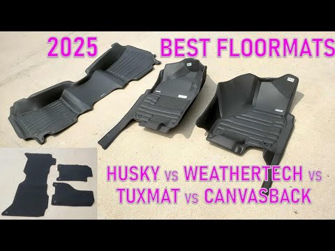 Ep 19: OEM vs WEATHERTECH vs HUSKY vs TUXMAT vs CANVASBACK 2025 Cummins #projectshiloh