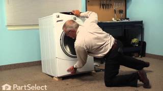 Washing Machine Repair - Replacing the Shock Absorber with Pin (GE Part # WH01X10343)