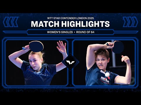 Linda Bergstrom vs Nina Mittelham | WS R64 | #WTTLondon 2025