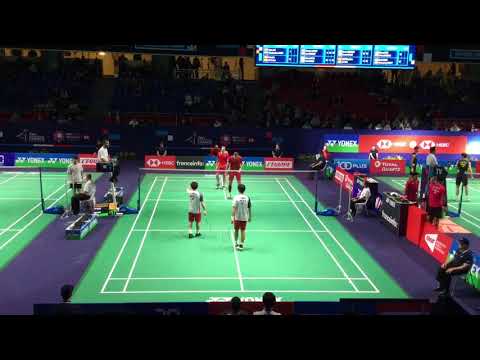 YONEX FRENCH OPEN BADMINTON 2018 - Ivan Sozonov/Vladimir Ivanov(RUS) vs Takuto Inoue/Yuki Kaneko(JAP