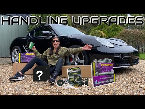 PROJECT TWIN TURBO PORSCHE CAYMAN - ADJUSTABLE CONTROL ARMS & COILOVER INSTALL