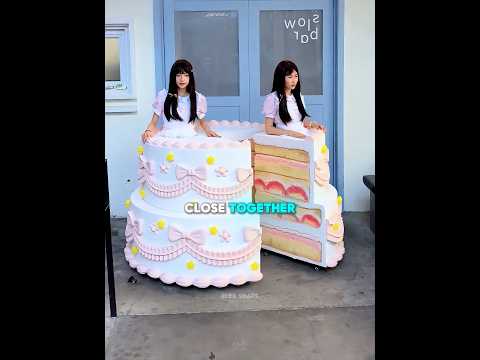 This Girl Has a Giant Cake Dress 🍰😱