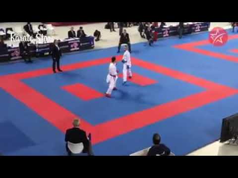 Amir Mehdizadeh (IRI) vs Steven da Costa(FRA) male kumite -67kg