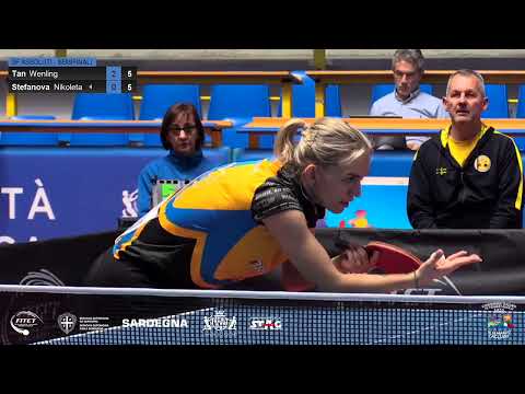 Stefanova-Tan Wenling - Italiani Assoluti 2023 - Semifinale F