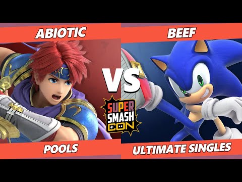 SSC Fall Fest  - Abiotic (Roy) Vs. Beef (Sonic) SSBU Ultimate Tournament