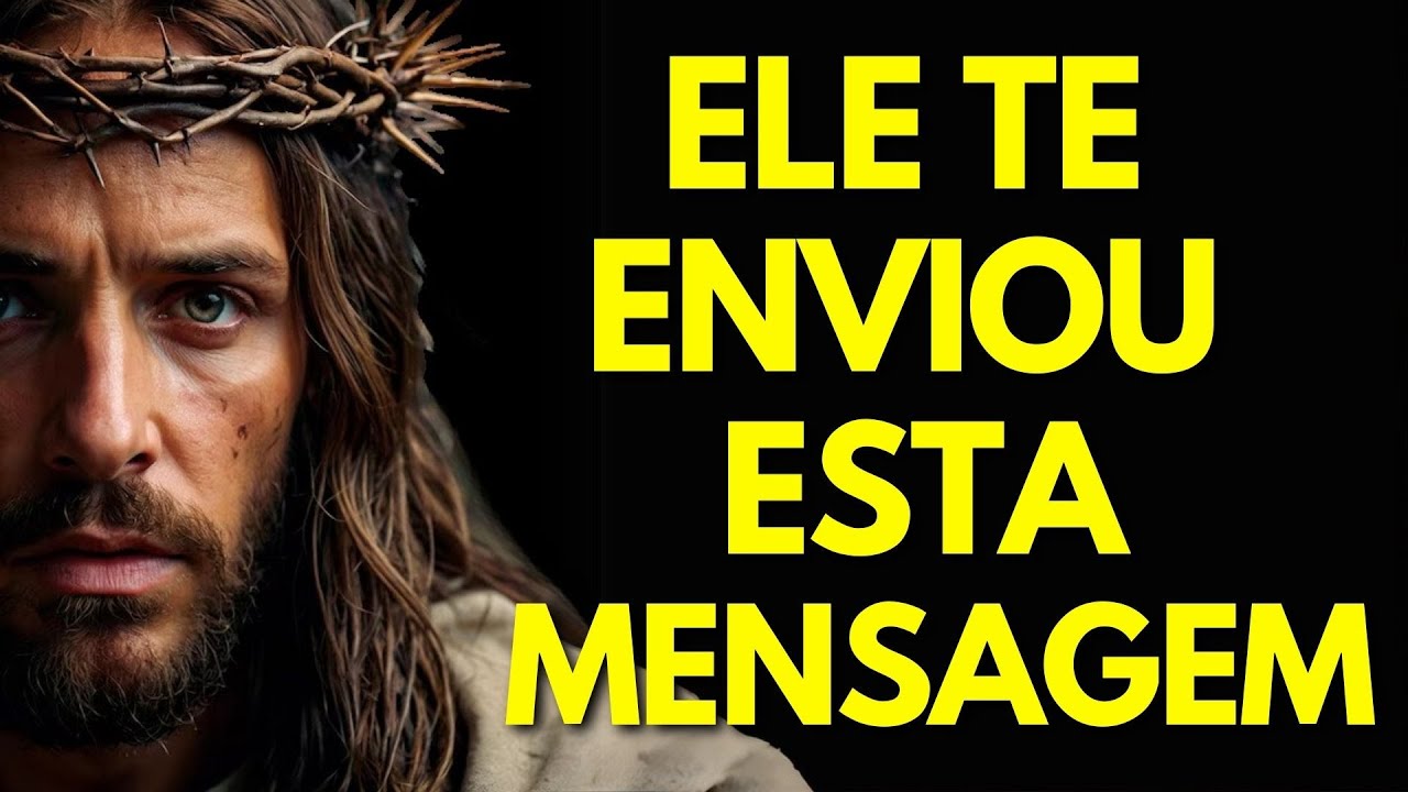 Jesus quer FALAR COM VOCÊ! Pare de sofrer!