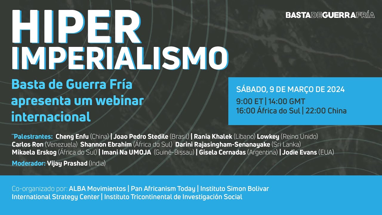 Hiperimperialismo - um webinar internacional