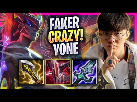 FAKER IS SO CRAZY WITH YONE! - T1 Faker Plays Yone MID vs Ryze! | Season 2025