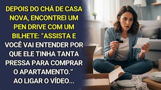 Depois do chá de casa nova, encontrei entre os presentes um pen drive estranho. E ao ligar o vídeo..