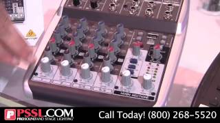 Video thumbnail for XENYX QX602MP3 by Behringer - NAMM 2015 - PSSL by Solotech Audiovisual Equipment