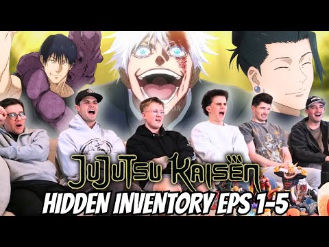 Our Friends Watch *Jujutsu Kaisen Season 2 Hidden Inventory* FULL ARC | FIRST TIME REACTION