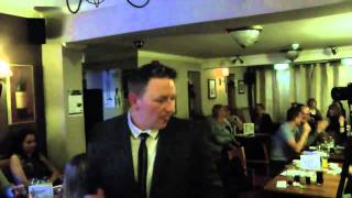 Michael Buble All i do is dream of you by Gavin Newman Live