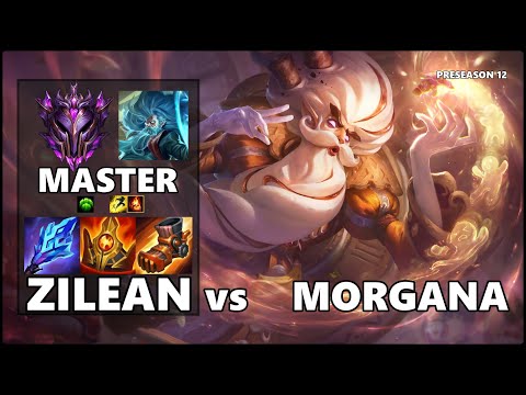 MASTER Support Gameplay - ZILEAN vs MORGANA PRESEASON 12