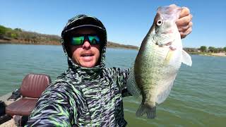 Fishing Open Water Crappie in the Spring - I Learned Something NEW!