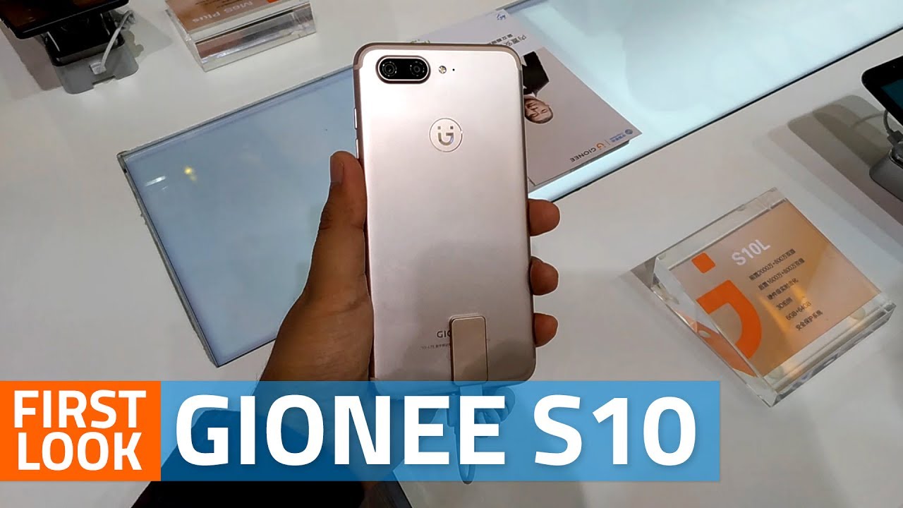 Gionee S10 First Look | Camera, Specs, and More