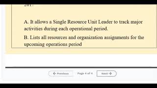 Fema ISC 200 Questions And Correct Answers