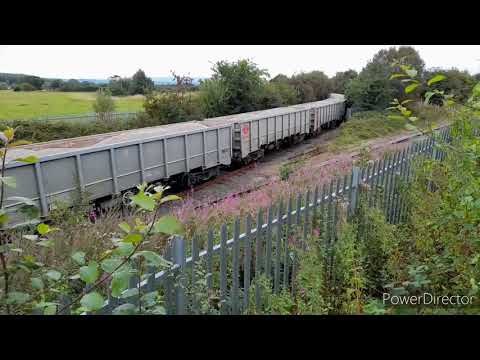 GBRF 60087 6F67 Tuebrook Sidings to Hanson Ashton In Makerfield stone  on the Haydock Branch.
