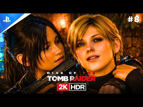 Rise of The Tomb Raider (PS5) – Gameplay Walkthrough Part 8 – No Commentary | 2K 60 FPS