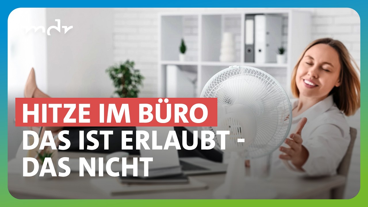 Hitze: Welche Regeln am Arbeitsplatz gelten | MDR um 4 | MDR