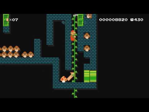 Super Mario Maker: The goomba factory
