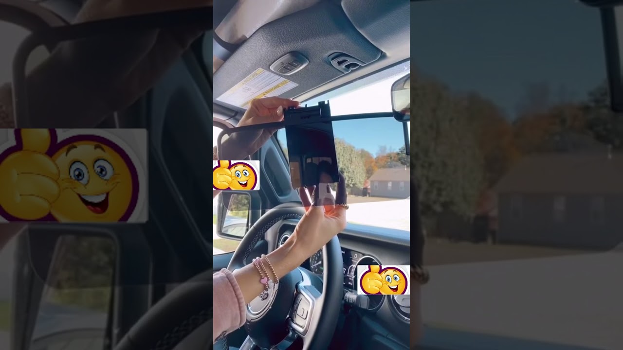 You will love this! Car sun visor extender!