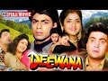 Deewana 1992 Full Movie HD 90s Iconic Love Triangle Rishi Kapoor Divya Bharti Shah Rukh Khan