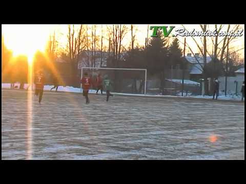 Radomiak Radom - Pilica Białobrzegi. Sparing - zimowe przygotowania 2011/2012.