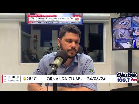 Jornal da Clube - 24/06/2024 - Edição do Almoço