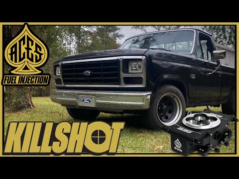 Aces EFI KillShot Install | 1986 F150 | SBF 302 | Manual Transmission