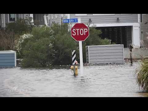 Fenwick Island, Delaware - Major Coastal Flooding and Rough Surf - October 29th, 2021