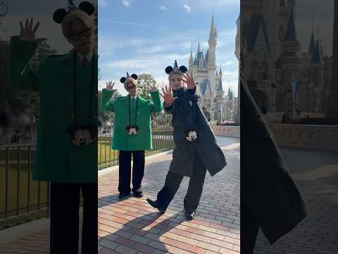 お城の前で🏰✨#Disney #zootopia2 #DrameAmi #PSYCHICFEVER #かなブラ