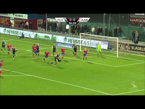 Highlights; FC Vestsjælland-AaB (1-0), 22-09-2014