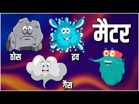 मैटर | पदार्थों की अवस्थाएँ | What Is Matter In Hindi | Dr.Binocs Show | Educational Videos
