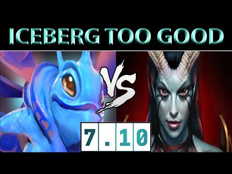 Iceberg [Puck] vs [Queen of Pain] ► Too Good ► Dota 2 7.10