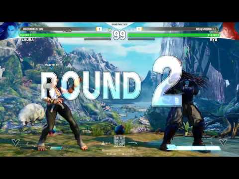 Mikeand1ke12 (Laura) vs WFX Samurai(Ryu) [Grand Finals] Battle on the Strip SFV