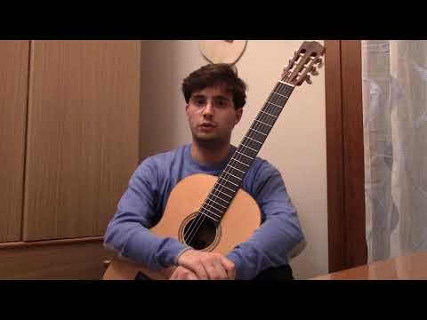 I Concorso Nazionale di Chitarra Classica "MILANOCITY2020"  -  ANDREA GALLETTO - Third Prize Ex-equo