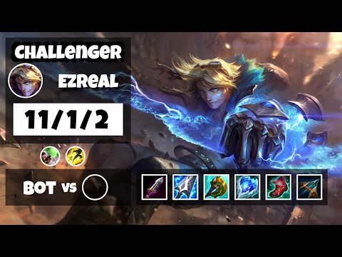 Ezreal vs Kai'Sa NA Challenger BOT (11/1/2) - v11.11