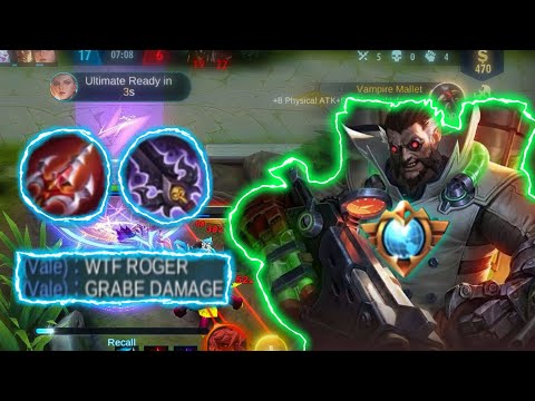 ROGER NEW BEST BUILD FOR 2021?! | BEST ROGER ITEM | AGGRESSIVE ROGER GAMEPLAY WITHOUT DEATH | MLBB