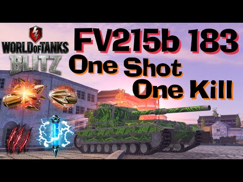 WOT Blitz FV215b 183 Uprising \\ One Shot? No Problem!