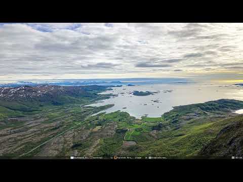 playing arround with my own workspace manager in herbstluftwm on void