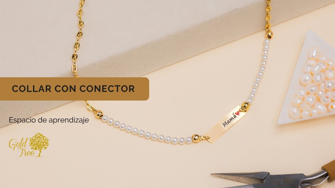 Learn how to make a connector necklace - Gold Tree Learning Space