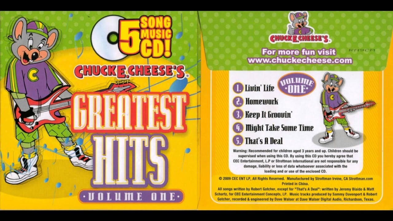 Chuck E. Cheese's Greatest Hits Volume One [ICD]