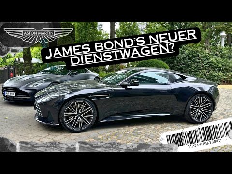 Very short first drive in the 2025 Aston Martin DB12 with 680 hp