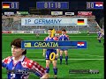 Virtua Striker 2: Version '99 (Germany Arcade Playthrough)