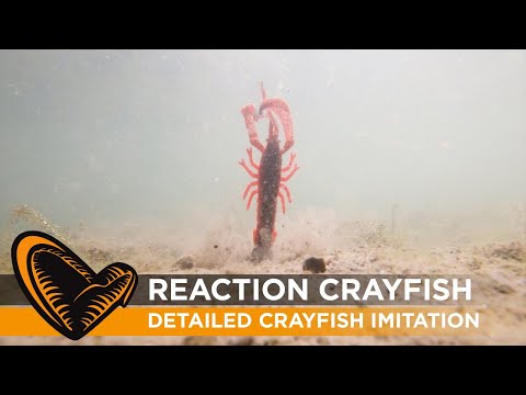 Savage Gear Reaction Crayfish 9.1cm Red N Black