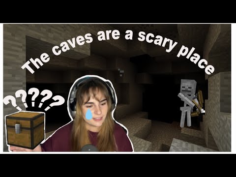 Cave exploring for the first time in Minecraft..| part 5