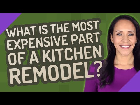 YouTube video about: What is the most expensive part of a kitchen remodel?