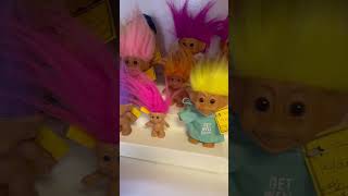 Vintage Trolls #troll #trolls #vintage #thrifting #thriftwithme #vintagehaul #shopwithme #shop