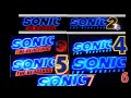 Sonic Movies logos (2020,2022,2024,2026,2028,2030,2032 and some of them are fan-made)